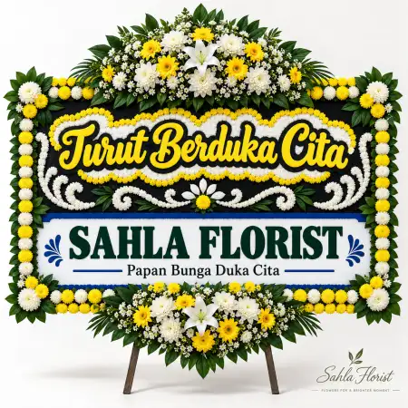 Papan Bunga Duka Kota Lama Semarang